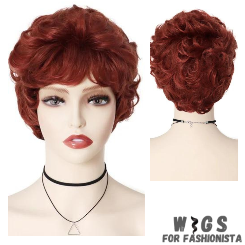 Synthetic Ombre Gray Curly Wig, with beautiful ombre effect, seamless transition from dark gray roots to lighter gray tips. Curly texture. Crafted high-quality synthetic fibers, soft & natural-looking. Heat-resistant & easy to style. With adjustable wig cap, secure & comfortable fit, designed to provide optimal airflow and ventilation. Offers a versatile & stylish solution. -WIGS FOR FASHIONISTA