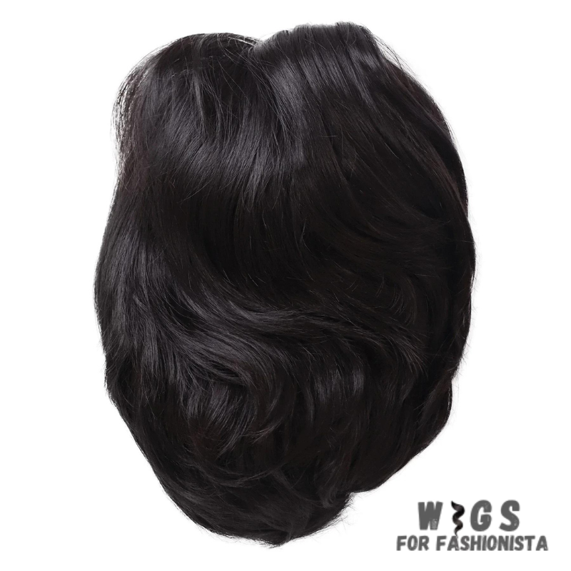 Bangs Side Parting Wig, meticulously crafted to offer a sleek and sophisticated look for men.Bangs with a side parting, providing a classic and timeless aesthetic. Various options available, catering to different preferences and hair lengths.Wide range of shades to match your natural hair color seamlessly.High-quality synthetic fibers or human hair for a realistic appearance.Breathable and adjustable cap for all-day comfort and secure fit. -WIGS FOR FASHIONISTA
