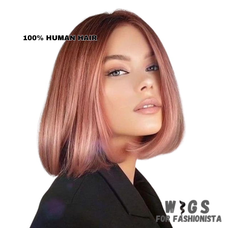 Black Pearl Brazilian Bob Wig.Classic bob cut,features sleek and silky strands that exude sophistication and refinement.High-quality Brazilian hair fibers,soft, silky, and lightweight.Adjustable wig cap,secure and comfortable fit.Rich black color.Black Pearl Brazilian Bob Wig offers a versatile and stylish solution that allows you to express your unique personality with confidence. -WIGS FOR FASHIONISTA