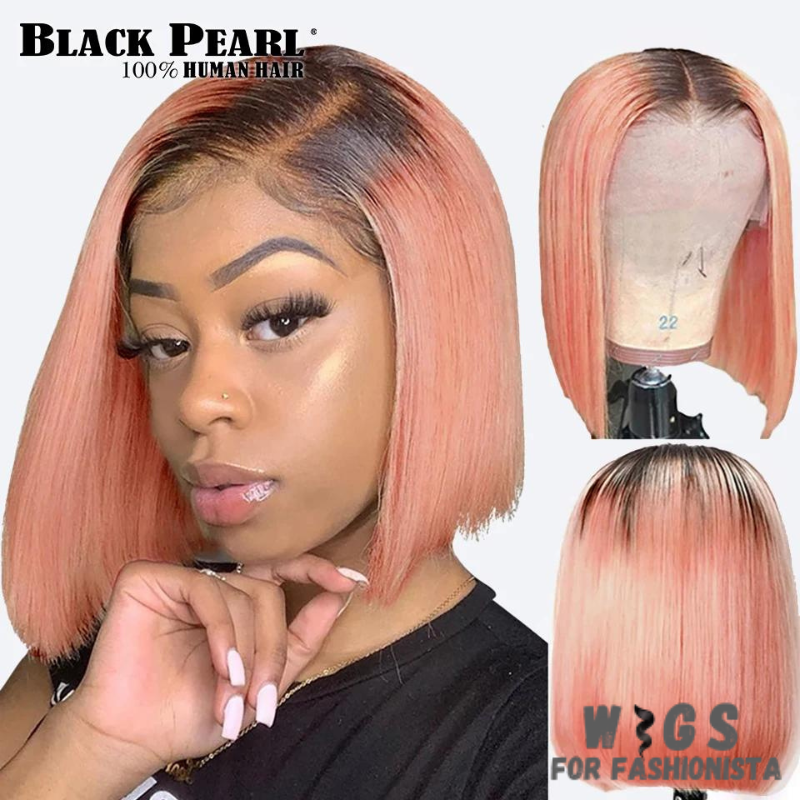 Black Pearl Brazilian Bob Wig.Classic bob cut,features sleek and silky strands that exude sophistication and refinement.High-quality Brazilian hair fibers,soft, silky, and lightweight.Adjustable wig cap,secure and comfortable fit.Rich black color.Black Pearl Brazilian Bob Wig offers a versatile and stylish solution that allows you to express your unique personality with confidence. -WIGS FOR FASHIONISTA