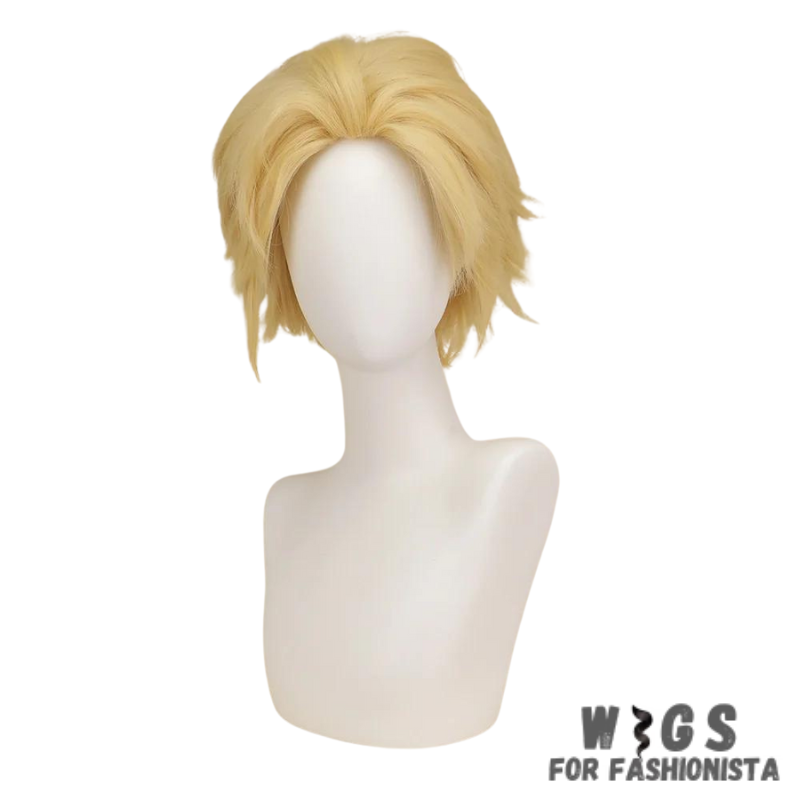 Blonde 35cm Synthetic Hair Wig.Crafted with high-quality synthetic fibers, this wig offers a natural look and feel that's lightweight and comfortable to wear.Features*Length: 35cm (approximately 14 inches)Color:Blonde Material: High-quality synthetic fibers.Cap Construction: Adjustable straps for a secure fit.Style: Straight with subtle layers for added volume and movement. -WIGS FOR FASHIONISTA