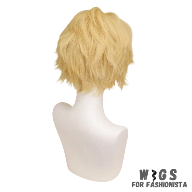 Blonde 35cm Synthetic Hair Wig.Crafted with high-quality synthetic fibers, this wig offers a natural look and feel that's lightweight and comfortable to wear.Features*Length: 35cm (approximately 14 inches)Color:Blonde Material: High-quality synthetic fibers.Cap Construction: Adjustable straps for a secure fit.Style: Straight with subtle layers for added volume and movement. -WIGS FOR FASHIONISTA