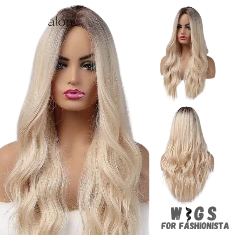 Long Water Wave Synthetic Wig – a stunning blend of elegance and versatility designed to elevate your style effortlessly. Crafted with high-quality synthetic fibers, luxurious water wave texture.  Adjustable cap construction, offers a comfortable and secure fit. Synthetic fibers are soft to the touch and have a realistic shine, closely resembling the luster of natural hair. -WIGS FOR FASHIONISTA