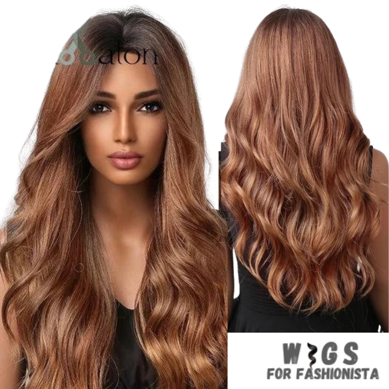 Long Water Wave Synthetic Wig – a stunning blend of elegance and versatility designed to elevate your style effortlessly. Crafted with high-quality synthetic fibers, luxurious water wave texture.  Adjustable cap construction, offers a comfortable and secure fit. Synthetic fibers are soft to the touch and have a realistic shine, closely resembling the luster of natural hair. -WIGS FOR FASHIONISTA