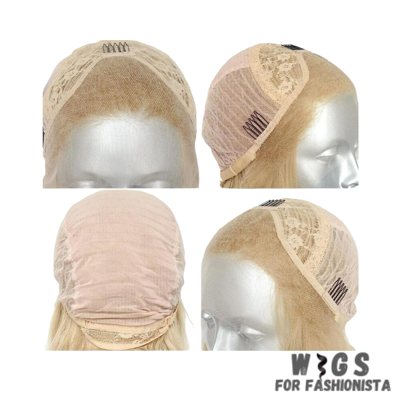 Long Wavy Blonde Synthetic Wig, luxurious long waves, wavy texture. Blonde color, w/ variety of option of platinum blonde hue, a honey blonde shade, or something in between to suit your personal style and preferences. High-quality synthetic fibers, soft and natural-looking texture that closely resembles human hair. Lightweight and easy to style. Adjustable wig cap, ensures a secure and comfortable fit. Designed to provide optimal airflow and ventilation. -WIGS FOR FASHIONISTA