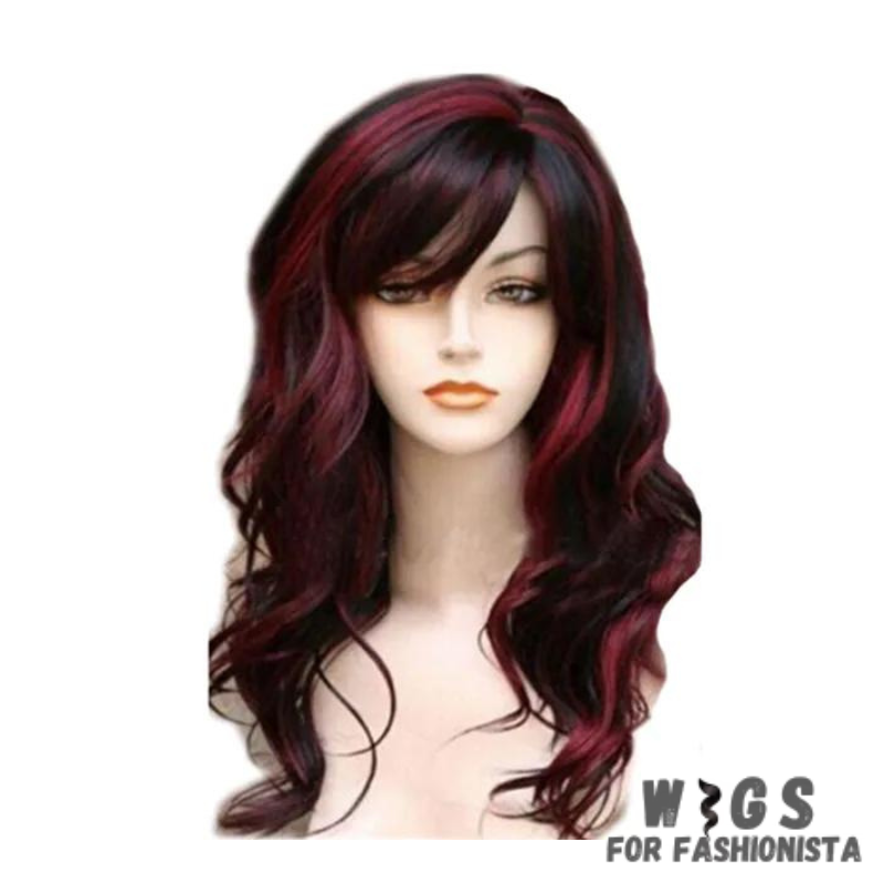Long Wavy Mix Blonde Wig, a luxurious blend of blonde tones, features a mix of light and dark shades that create a beautiful and dynamic look. The combination of blonde hues adds depth and dimension to your hairstyle, enhancing your natural beauty with a touch of glamour. Crafted from high-quality synthetic fibers, a soft and natural-looking texture that closely resembles human hair. The fibers are heat-resistant and easy to style. -WIGS FOR FASHIONISTA