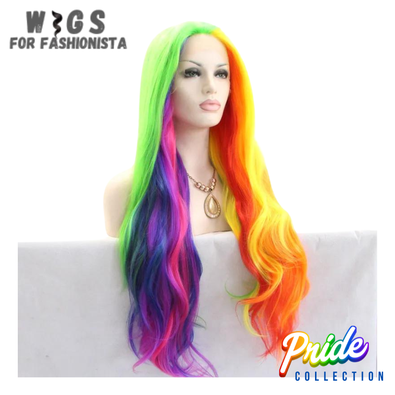 Natural wave wigs in mixed colors offers a captivating blend of hues, adding depth & dimension to your look. It feature waves that mimic the natural texture of hair. The mixed colors add an extra element of interest. A wig with a base color, rich chestnut brown, intertwined with strands of honey blonde or caramel highlights. This interplay of colors mimics the sun-kissed effect seen in naturally highlighted hair, giving a lifelike& vibrant appeal. -WIGS FOR FASHIONISTA