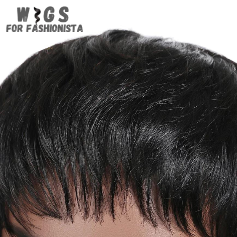 Short Bob Wig, from high-quality human hair. Offers versatility, comfort, & effortless style. Straight strands exudes elegance & refinement. Sleek & polished. From premium human hair, a soft, silky texture resembling natural hair. Fibers are selected & arranged to a realistic appearance & effortless styling. Breathable & lightweight. Cap is secure & comfortable, fit for optimal airflow & ventilation, prevents heat buildup. -WIGS FOR FASHIONISTA