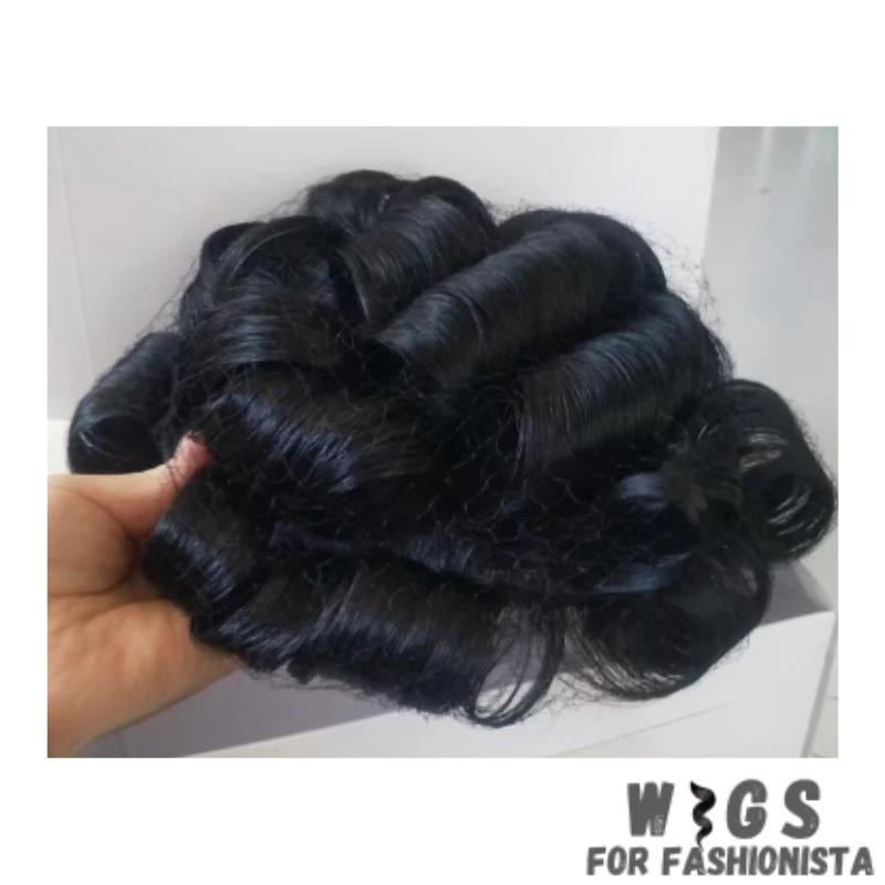 Swiss Lace Men's Human Hair Wig