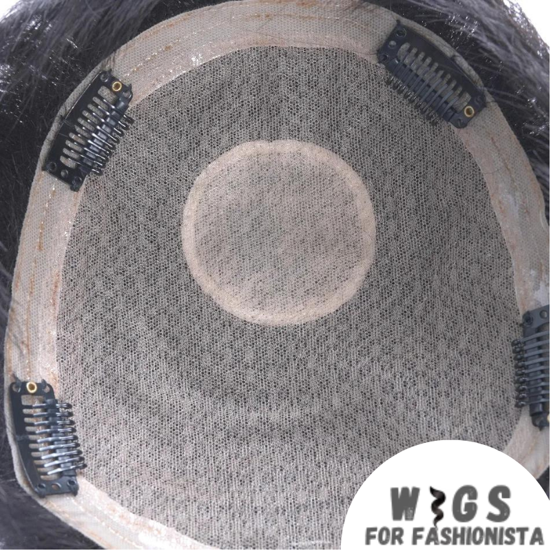 Swiss Lace Men's Human Hair Wig – Premium quality human hair & a Swiss lace base, a perfect blend of realism & durability. The Swiss lace material provides a lightweight & breathable foundation, for maximum comfort even during extended wear. Features hand-tied hair strands, natural-looking hairline, seamlessly blends with your own. Human hair used is a soft texture & realistic shine. -WIGS FOR FASHIONISTA